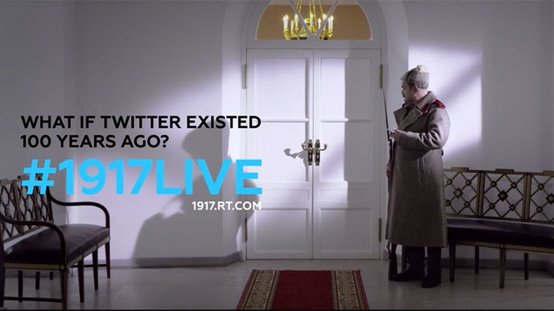 #1917LIVE: Be part of revolution on Twitter & write your own history with #1917CROWD hashtag