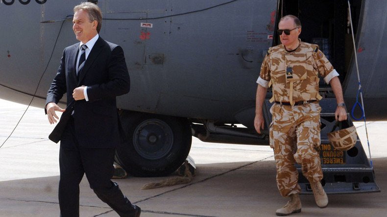 Tony Blair’s arrival at Iraq-Afghanistan war memorial sparks backlash