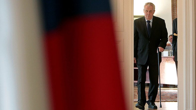 Czech President pokes fun at media, declaring himself ‘agent of Putin, Trump, China & Israel’