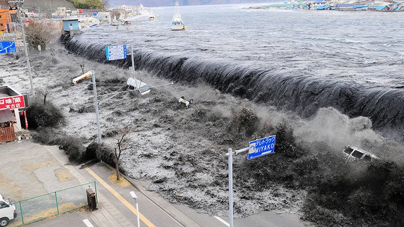 Fukushima 6yrs on: Devastating power of Japanese tsunami caught on camera (VIDEOS)