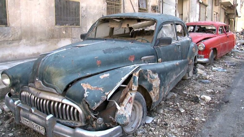 Vintage Aleppo car collector exhibits city's abiding spirit (VIDEO) 