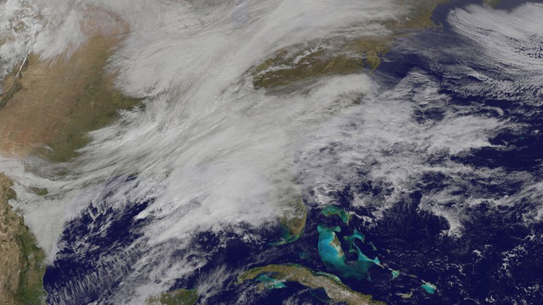 Dramatic NASA images capture sinister winter storms rolling across US (VIDEO)