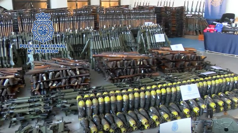 10,000+ arsenal of weapons intended for terrorists seized by Europol (VIDEO, PHOTOS)