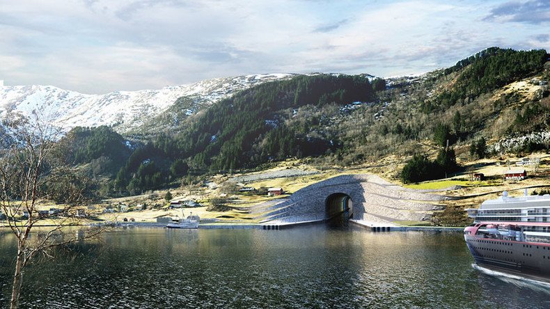 Norway considering building world's first ship tunnel