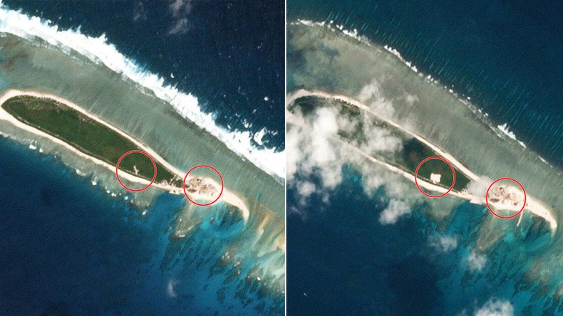 China expands construction works in disputed S. China reefs – reports