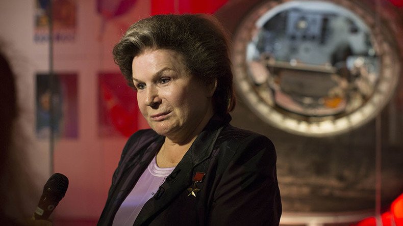 First woman in space Valentina Tereshkova shares life tips at London expo (VIDEO)