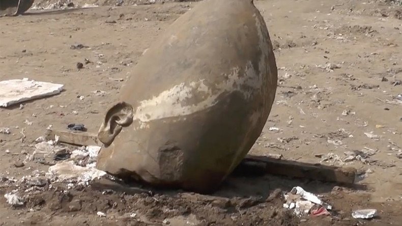Newly found ancient Egyptian statue not Ramses II, say officials ...