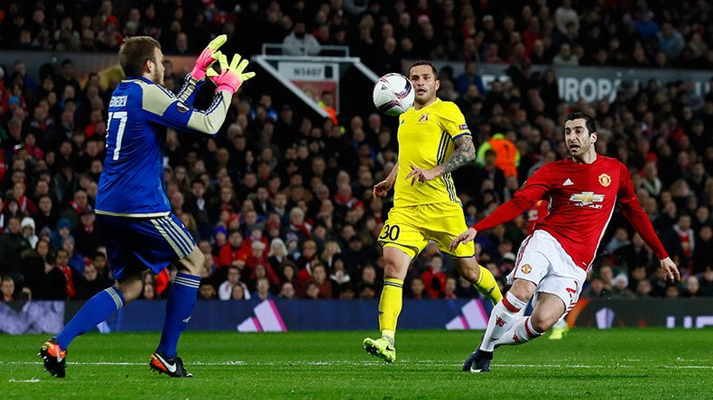 Man United 1-0 (2-1) FC Rostov - Russian fairytale ends at Old Trafford