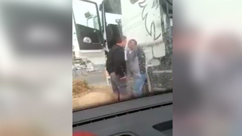 Israeli officer filmed assaulting Palestinian driver, police open probe (VIDEO)