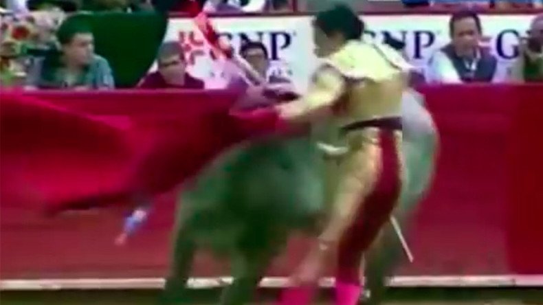 Rectum reconstruction required after bull impales matador (VIDEO, PHOTOS)