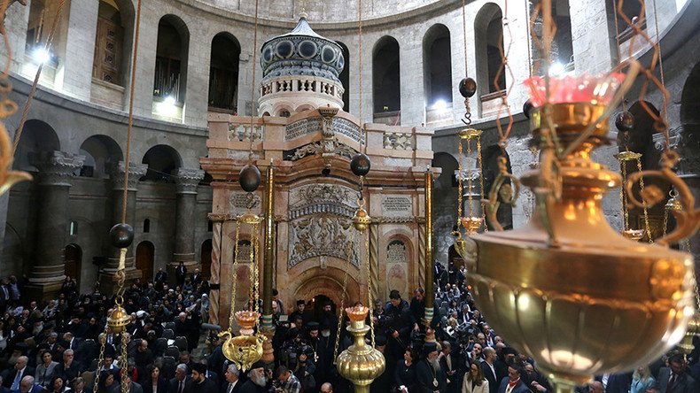 Jesus’ tomb reopened in Jerusalem amid fears of ‘catastrophic’ collapse (PHOTOS)