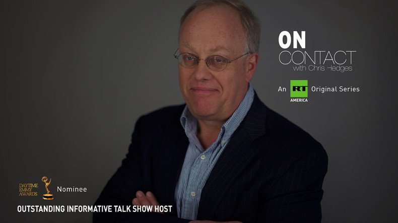 RT America’s Chris Hedges nominated for Daytime Emmy 
