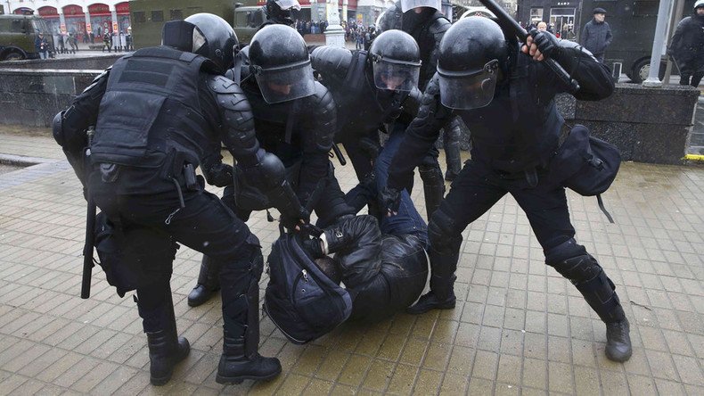 Several dozen arrested at unauthorized opposition protest in Minsk (PHOTOS, VIDEOS)