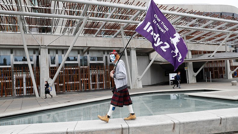 Scottish Parliament backs Nicola Sturgeon’s demand for second independence referendum