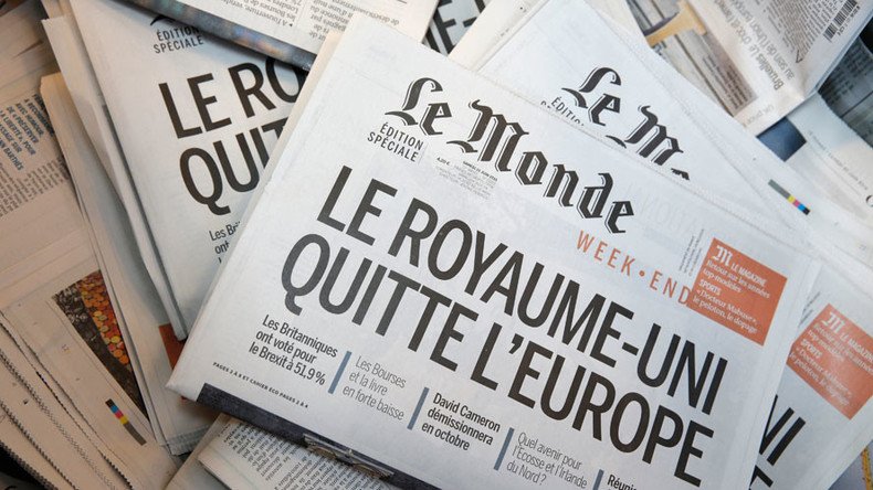 European press split by mockery & worry on Brexit Day