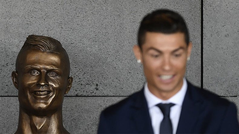 Sculptor behind bizarre Ronaldo bust revealed