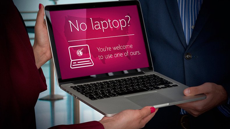 Qatar & Etihad Airways offer free laptops, tablets on US flights to circumvent electronics ban