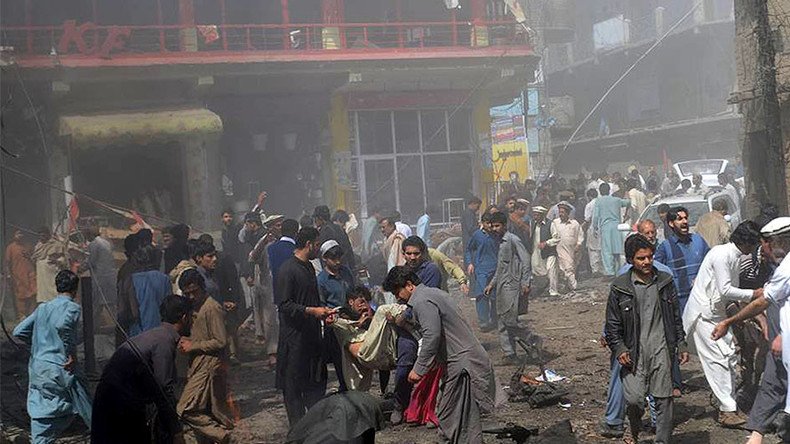 22 killed, up to 70 injured in Pakistan mosque explosion (PHOTOS, VIDEO)