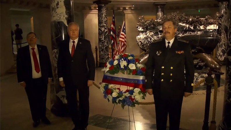 Russia & US pay respects to naval hero of both nations, John Paul Jones (VIDEO)