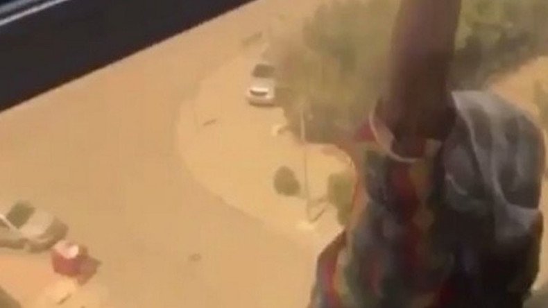 Kuwaiti woman filmed Ethiopian maid's suicide attempt, refusing to help (SHOCK VIDEO)