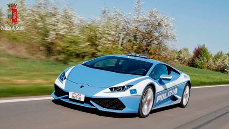 Lamborghini’s crime-fighting supercar set to terrify Italian criminals (VIDEO, PHOTOS)