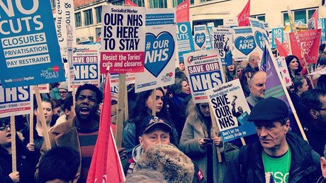 #OurNHS: Thousands rally in London to protest privatization of health service (VIDEO, PHOTOS)