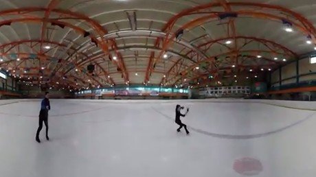 Figure Skating in 360: Stunning performance by European champ Evgenia Medvedeva
