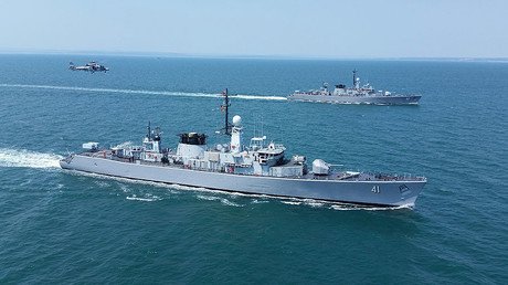 4 NATO warships arrive in Black Sea Port of Odessa, Ukraine, to stay until April 20 (VIDEO)