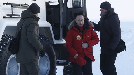 Putin says 'welcome' to US business in Russia, offers to work in Arctic jointly