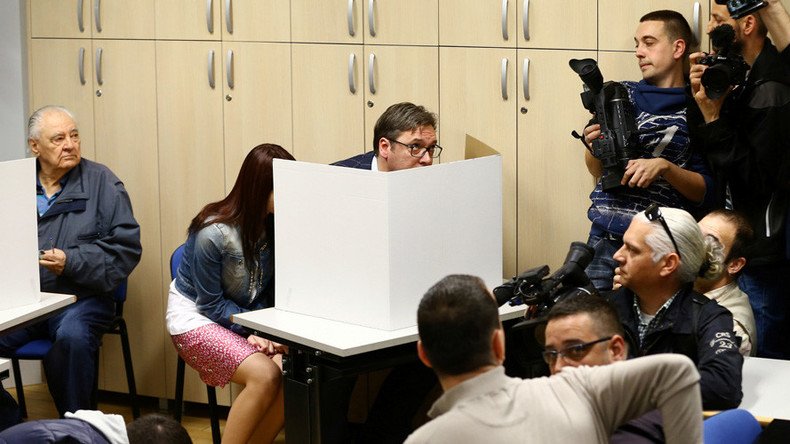 Acting Serbian PM Vucic wins presidential election – preliminary results