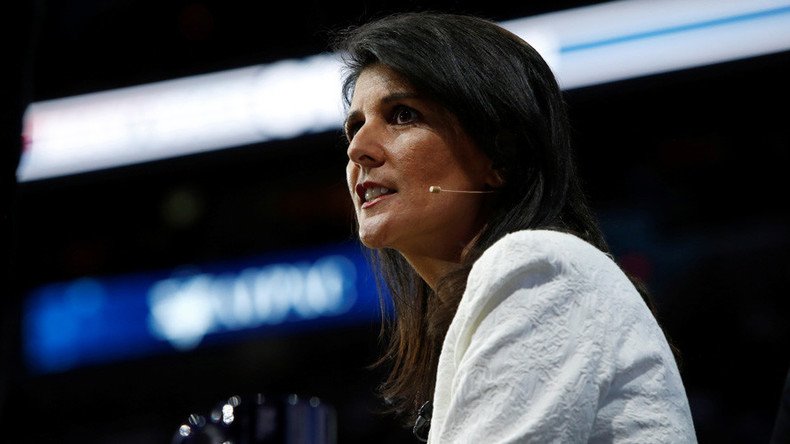 ‘Trump not stopping me from beating up on Russia’ – UN Ambassador Haley