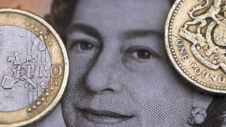 Central banks ditching euro for Sterling