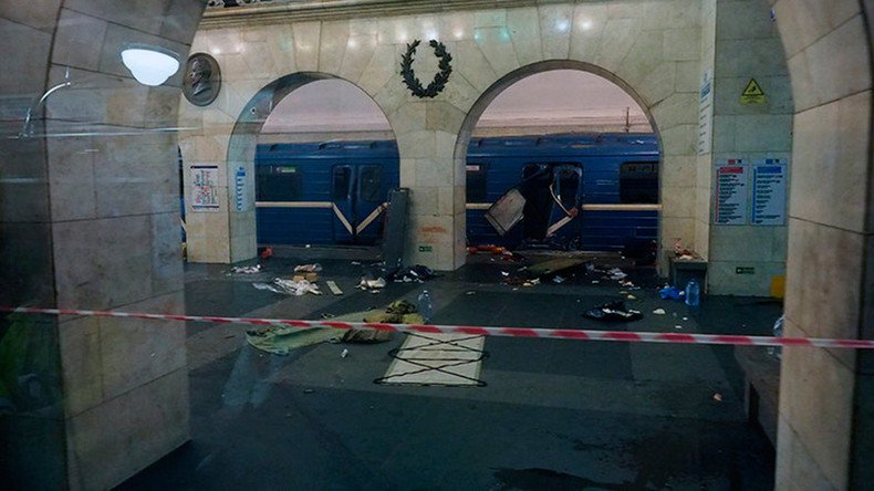 St. Petersburg Metro blast aftermath & investigation