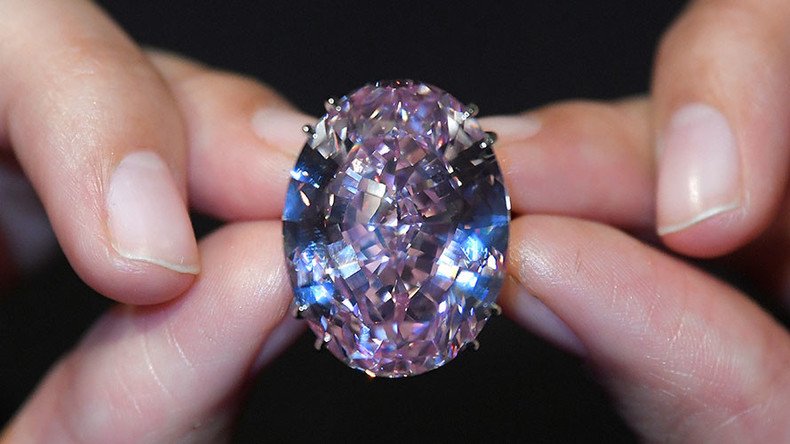 ‘Pink Star’ diamond sells for record $71.2mn at Sotheby’s auction
