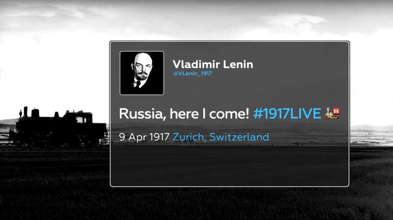 #LeninTracker: Follow Lenin’s trip to revolutionary Russia with real-time radar & tweets