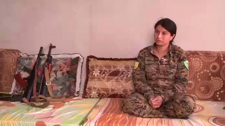 ‘All massacres being committed by ISIS’ - Kurdish paramilitary commander fighting for Raqqa to RT