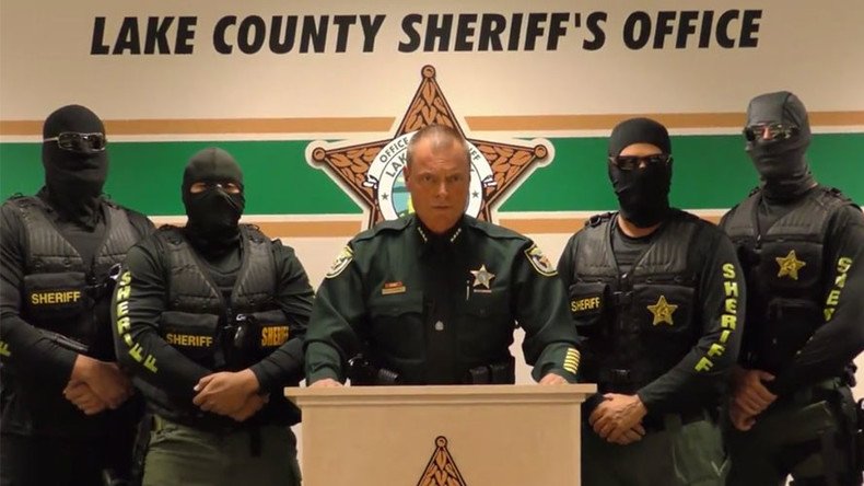 ‘We’re coming for you’: Masked US deputies issue chilling warning to drug pushers (VIDEO)