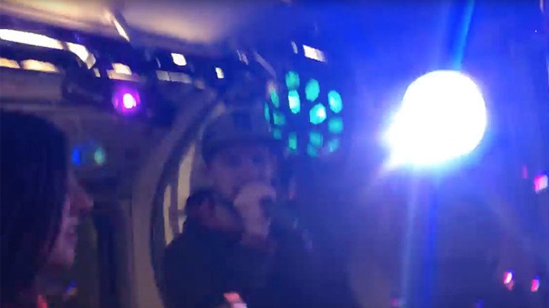 Underground drum ‘n’ bass! London Tube train transformed into ‘pop-up club’ (VIDEO)