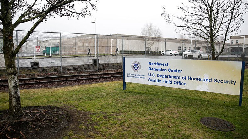 At least 750 immigrants on prison hunger strike over $1 a-day-pay and conditions