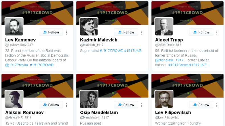 #1917CROWD: Most followed citizens of Imperial Russia on Twitter