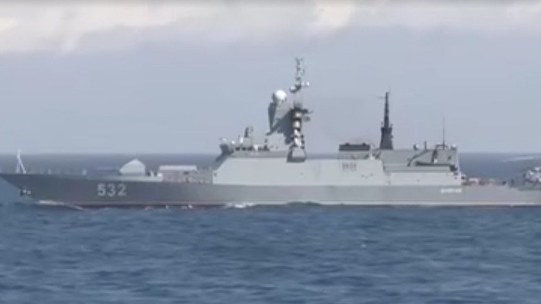 Royal Navy ‘detects’ & ‘marks’ Russian warships in English Channel (VIDEO)