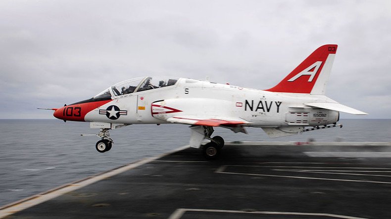 US Navy resumes T-45 training flights despite oxygen concerns