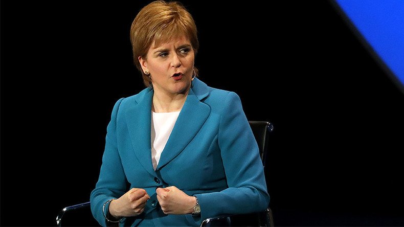 Snap general election aimed at pushing Britain to the right, says angry Scottish leader Sturgeon