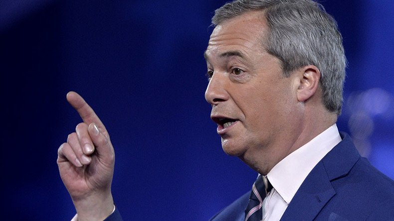 ‘Genuinely scared’: Farage says May’s snap election tactic is to dodge party expenses scandal