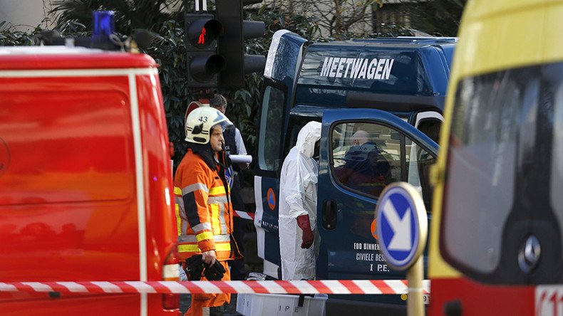 ‘Tired of racism’: Moroccan sets himself ablaze at Belgian courthouse (GRAPHIC VIDEO)