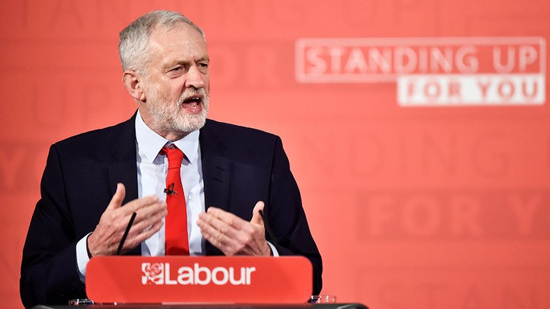 Leadership at last? Corbyn attacks ‘rigged system’ in 1st election campaign speech