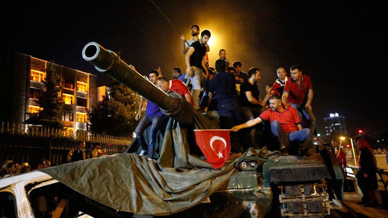 Turkish pre-school kids re-enact failed coup with fake weapons & fallen ‘martyr’ (PHOTOS)