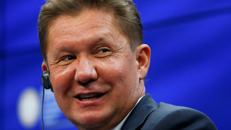 Gazprom CEO sees Russian dominance of European gas market