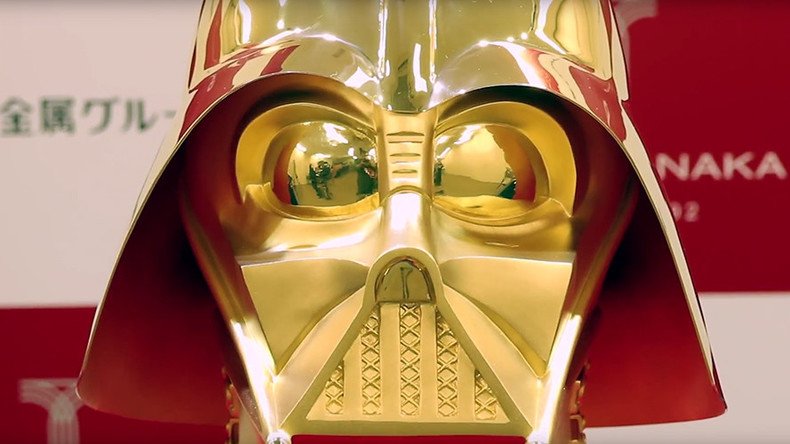Return of the jewelry: Darth Vader gold mask has staggering asking price of $1.4mn (PHOTOS, VIDEO)