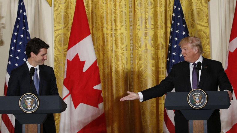 Trump wants to renegotiate trade deal with Canada & Mexico, not terminate NAFTA for now